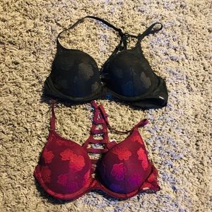 Victoria’s Secret bras in good condition.